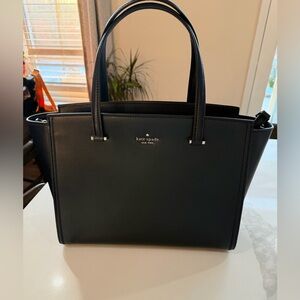 Kate Spade New York Patterson Drive Geraldine satchel in navy blue